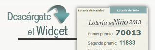 Widget Loteria del Ni&ntilde;o