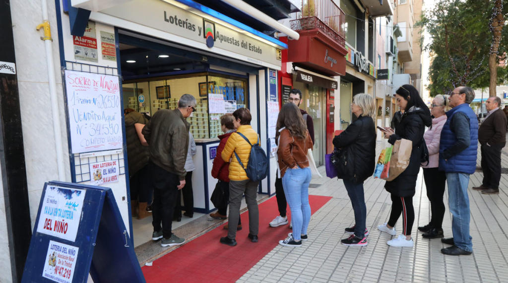 Compra de Loter�a de Navidad.