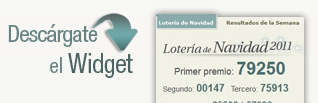 Widget Loteria de Navidad