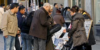 Nadie quiere quedarse sin su d�cimo para el sorteo de Navidad.